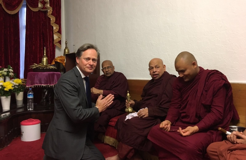 Matthew at Sri Saddhatissa