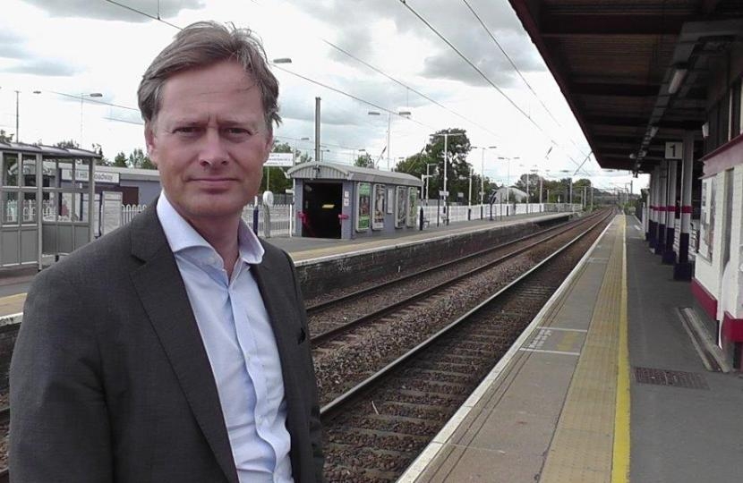 Matthew at Mill Hill Broadway Station