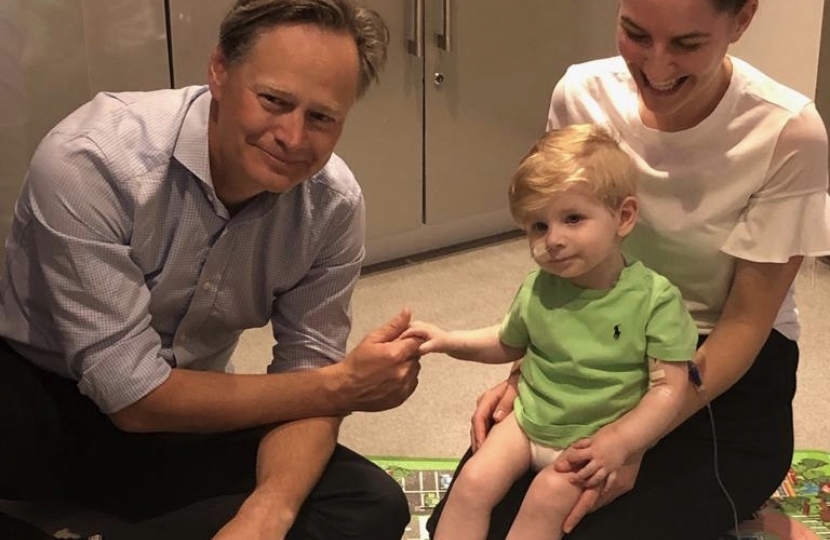 Matthew Offord MP at Royal Brompton Hospital (NHS) 