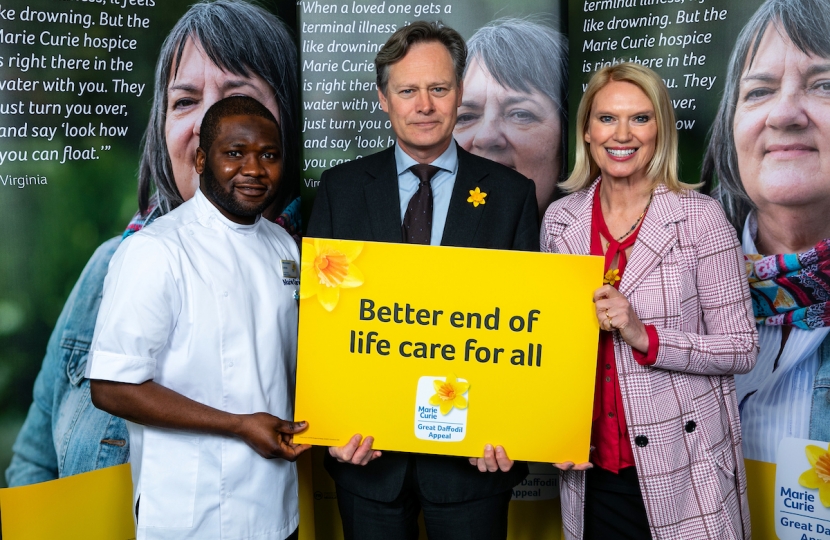 Matthew Offord MP and Aneeka Rice