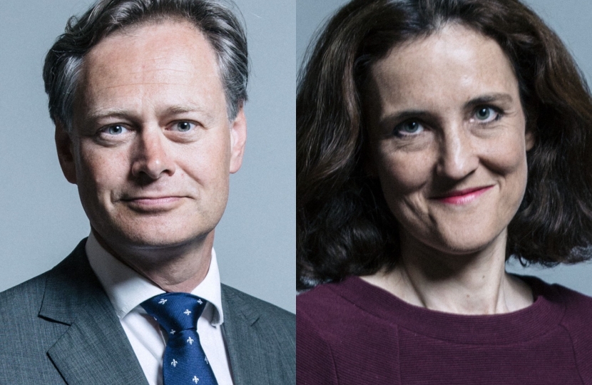 Matthew Offord MP & Theresa Villiers MP