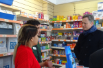 Matthew Offord at Mill Hill Pharmacy