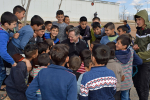 Matthew Offord in the Syrian Refugee Camp