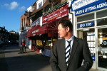 Matthew Offord MP in Mill Hill Broadway