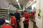 Matthew Offord MP with local posties in Edgware