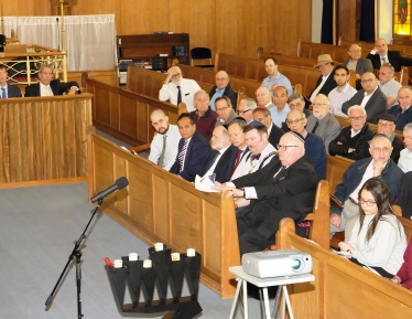 Matthew Offord MP at Edgware United Synagogue 