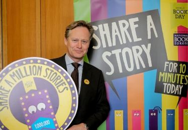 Matthew Offord MP celebrating World Book Day